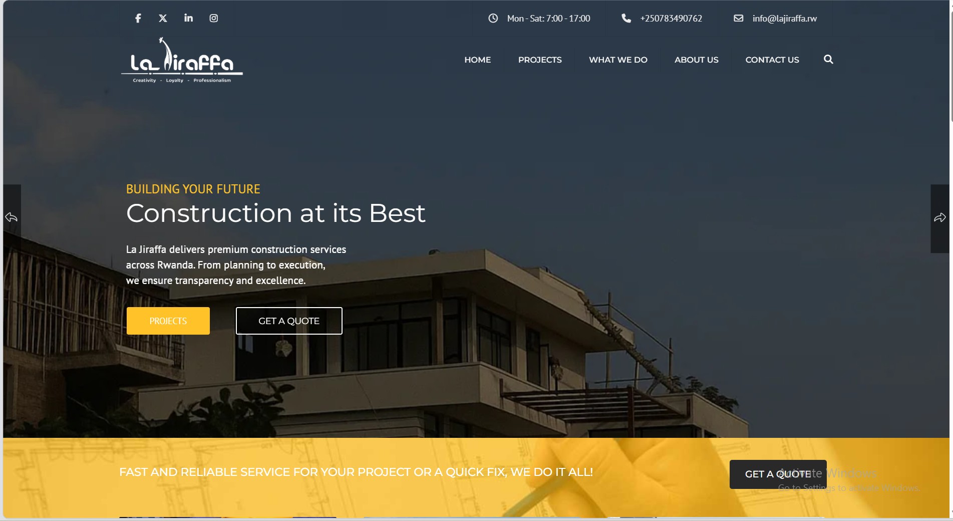 La Giraffa project